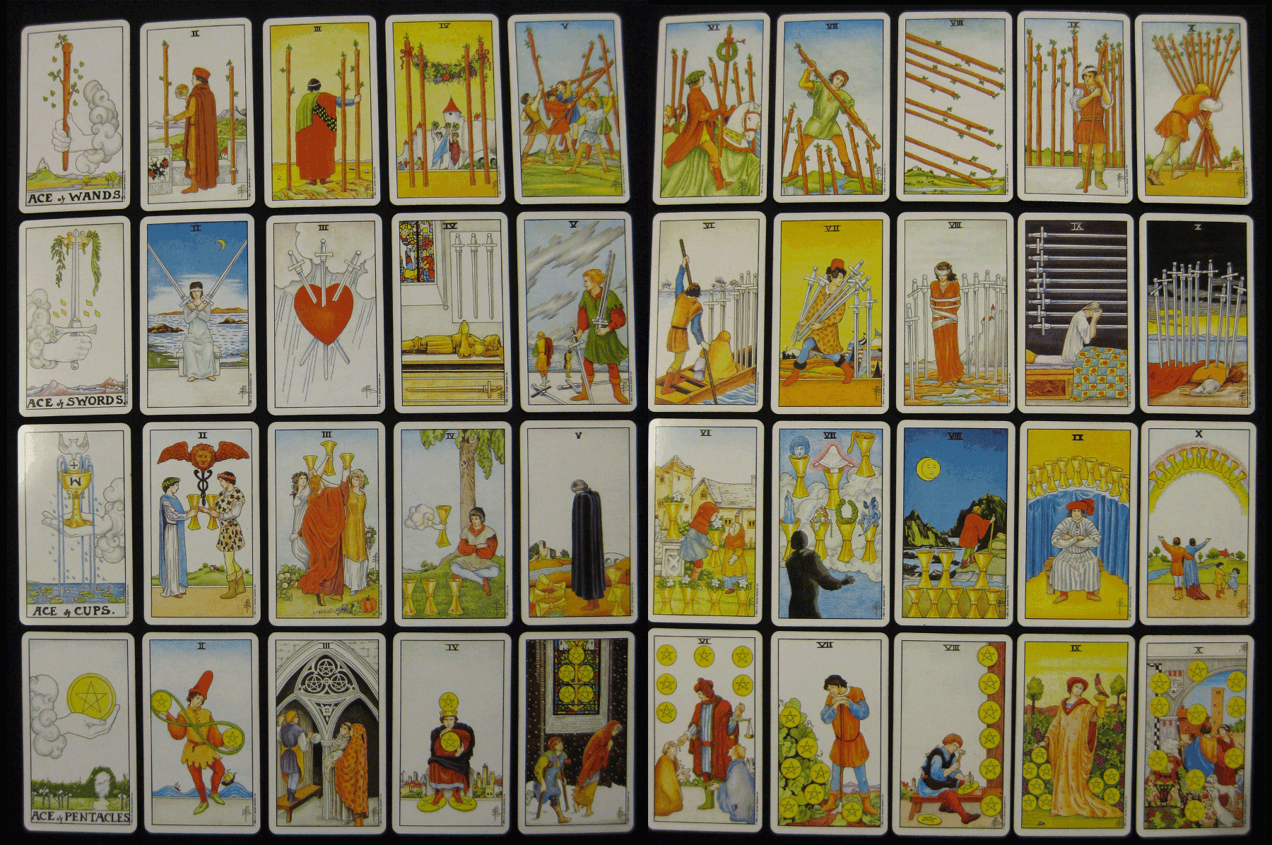 Printable Major Arcana Tarot Cards